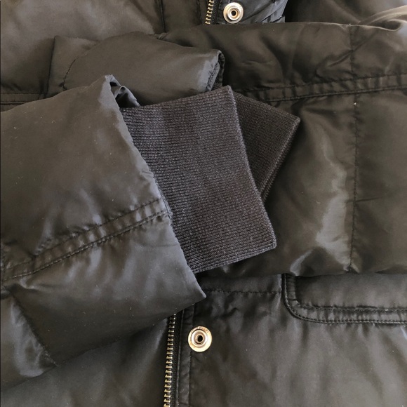 J.crew sherpa lined black down puffer jacket - Picture 5 of 7